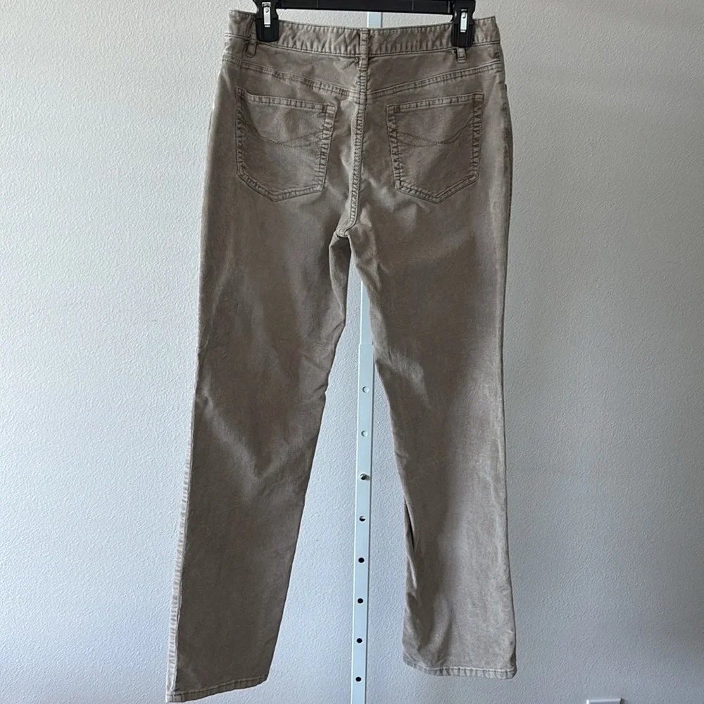 J.Jill Boyfriend Pants 6 Stretch Corduroy Quiet Luxury Preppy Casual Cabincore - Picture 4 of 14